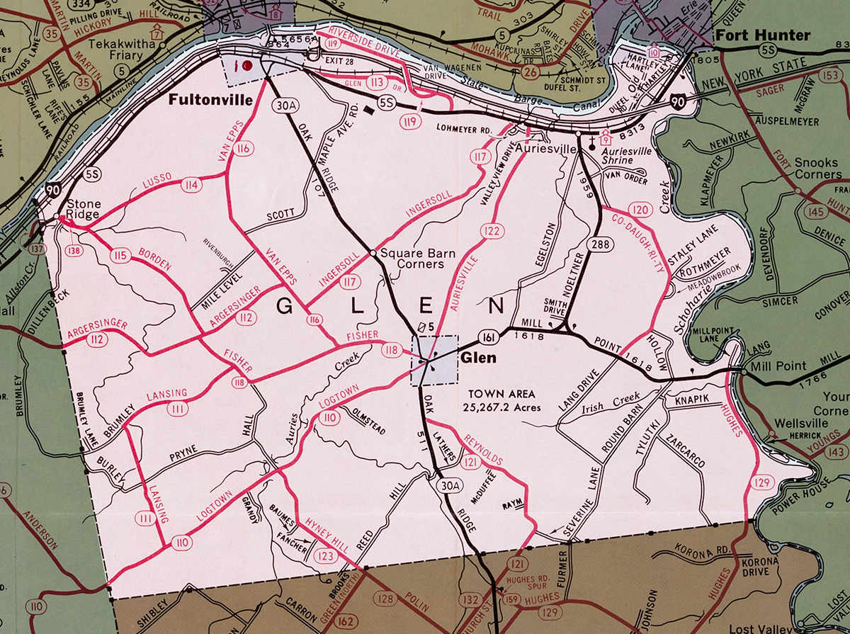 Town of Glen Map